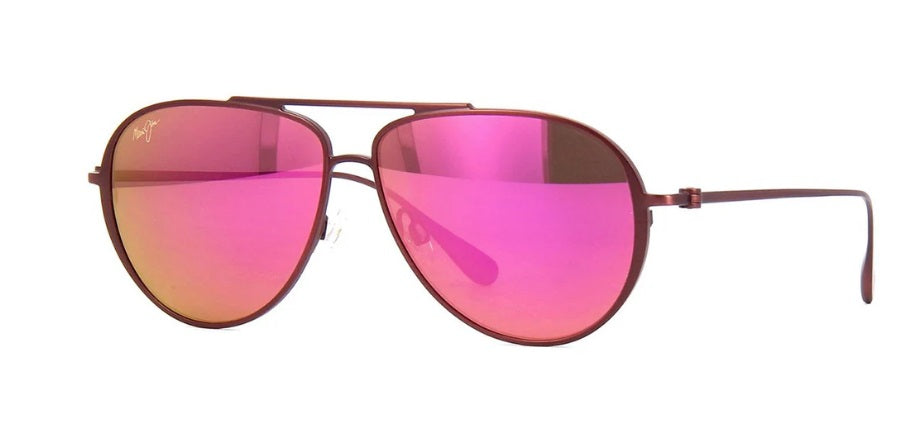 Pink Mirror Rose Gold Maui Jim Custom Maui Jim Baby Beach MJ-245