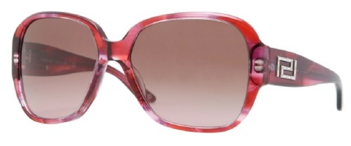 Versace 4238-B Sunglasses Black Polarized Greca Crystal Logo MOD 4238-B GB1/T3 Versace crystal sunglasses - Gem main image 3