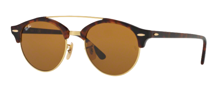 Ray Ban 4346 Clubround Double Bridge – sunglasssafari